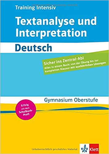 Training intensiv Textanalyse und Interpretation Deutsch Gymnasium Oberstufe